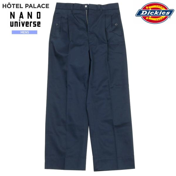 ナノ・ユニバース ワイドパンツ NANO universe × Dickies 44%OFF メンズ...