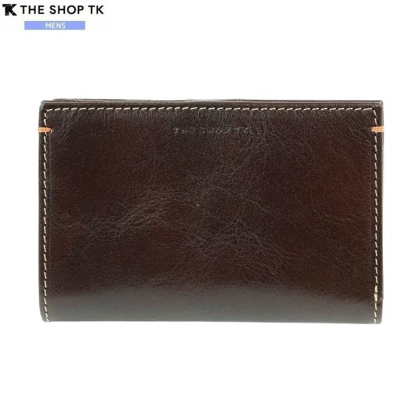 訳あり商品 ザ・ショップ・ティーケー 二つ折り財布 THE SHOP TK メンズ ブランド 本革 ...