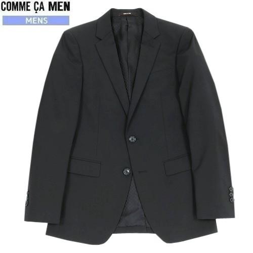 SALE89%OFF COMME CA MEN コムサメン ポリスト小紋ドビー 2Bテーラードジャケ...
