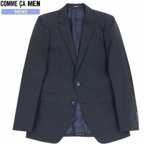 SALE86%OFF COMME CA MEN コムサメン ポリスト小紋ドビー 2Bテーラードジャケ...