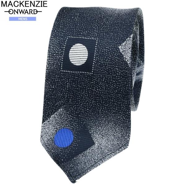 訳あり特価 マッケンジー ネクタイ MACKENZIE オンワード ONWARD メンズ Blue ...