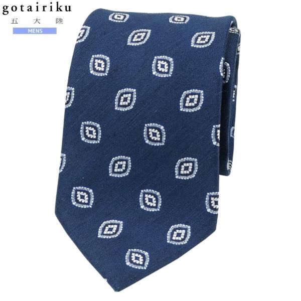 五大陸 ネクタイ gotairiku 50%OFF メンズ ブランド 日本製 FermoFossat...