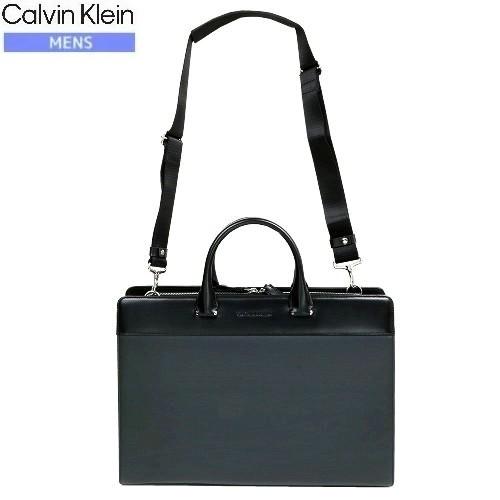 新古品 カルバンクライン ビジネスバッグ CK CALVIN KLEIN 14%OFF 2WAY レ...