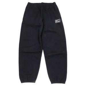 新古品 NIKE × Stussy ナイキ×ステューシー Washed Fleece Pant スウェット パンツ 黒 23/3/2 090323 送料無料｜fflower11