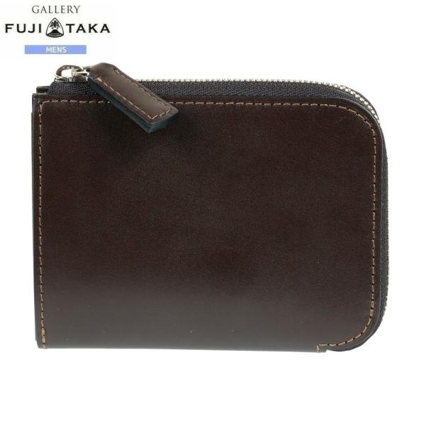 フジタカ コンパクト財布 FUJITAKA 39%OFF メンズ ブランド 日本製 本革 デュプイ社...