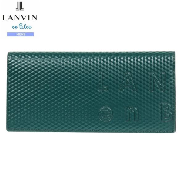 サンプル品 ランバンオンブルー 長財布 LANVIN en Bleu メンズ ブランド 本革 ディジ...