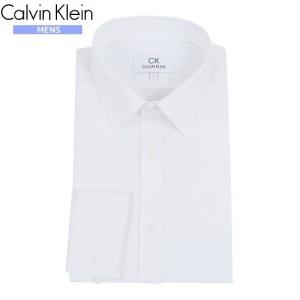 SALE41%OFF【ck Calvin Klein】カルバンクライン 「EasyCare」レギュラーカラー リファインドポプリン ドレスシャツ(長袖) 白『21/4/3』150421(送料無料)
