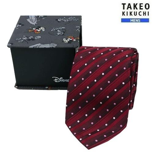 タケオキクチ×ディズニー ネクタイ TAKEO KIKUCHI × Disney 25%OFF メン...