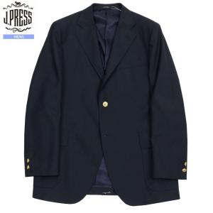J.PRESS（J.プレス） 【WEB・一部店舗限定】ネイビーブレザー / 銀