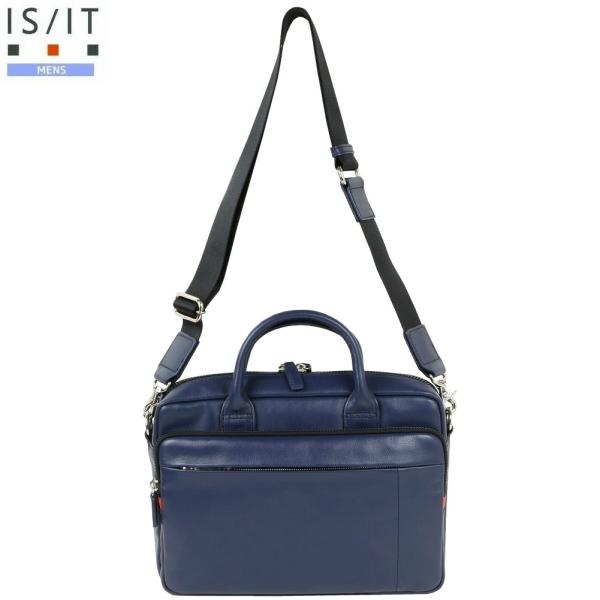 イズイット トートバッグ IS/IT 50%OFFメンズ ブランド 本革 撥水加工 2WAY シュル...