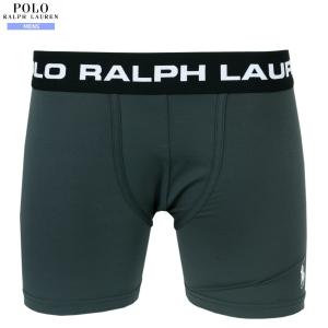 箱なし ポロ・ラルフローレン ボクサーパンツ POLO RALPH LAUREN メンズ 下着 ブランド おしゃれ ポロ プリント マイクロファイバー 暗グレー 110724 送料無料｜fflower11