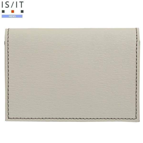 イズイット 名刺入れ IS/IT 40%OFF メンズ ブランド ギフト プレゼント 本革 ペッパー...