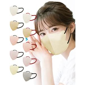 マスク 不織布 3Dマスク 立体マスク 日本製 バイカラー