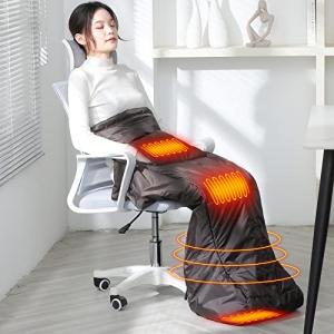 ホット足入れヒーター PSE認証済み METI 電気足温器 足入れヒーター フットーウォーマー 着るこたつ 一人用 30秒速暖 6つ温度 7つタ