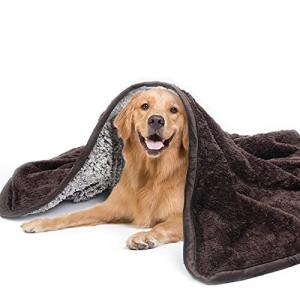 ペット用 ブランケット 暖かい 防寒 防水 80*100CM ペット用保温毛布 小 中 大型犬 秋冬用 猫 肌触りよい 洗える 繰り返し可 漏れ