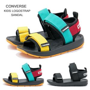 SALE コンバース キッズ ロゴストラップ サンダル CONVERSE LOGO STRAP SANDAL キッズ アクア  ウォーターシューズ サンダル 軽量 子供靴