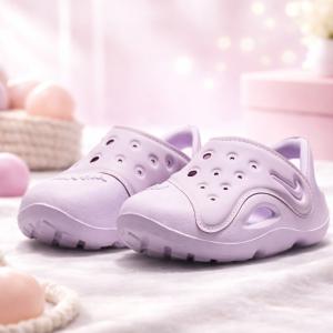 ナイキ キッズ ベビー マタニティー サンダル シューズ アクア スウッシュ TD パープル NIKE AQUQ SWOOSH TD FN0875-500 靴  ギフト プレゼント ベビー 子供