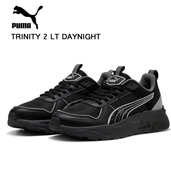 プーマ レディース スニーカー トリニティ2 LT デイナイト ブラック PUMA TRINITY ...
