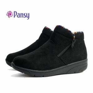 パンジー 靴 レディース ブーツ Pansy 1483 ショートブーツ レディース かわいい 幅広 4E ゆったり 生活防水