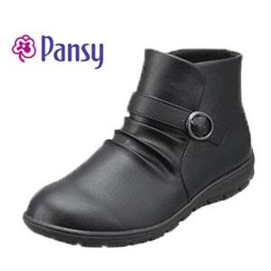 パンジー レディース ブーツ pansy 4636 軽量 ショートブーツ 生活防水 幅広 4E ゆったり 生活防水 歩きやすい 靴 ギフト プレゼント