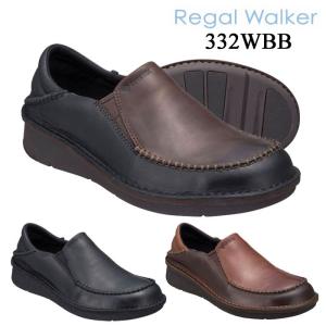 リーガル ウォーカー メンズ 靴 カジュアルシューズ ビジネス 革靴 紳士靴 本革 ブランド スリッポン REGAL WALKER 332WBB 3E GORE-TEX  ギフト プレゼント