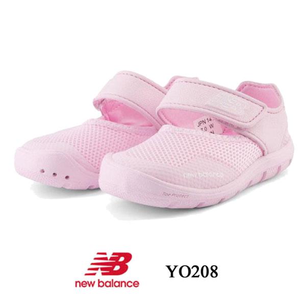 ニューバランス キッズ ジュニアサンダル new balance YO208 ピンク 子供靴 屈曲性...