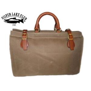 SILVER LAKE CLUB(シルバーレイククラブ)  ヘリンボーン ボストンバッグ 42cm 235323