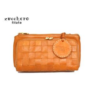 zucchero filatoズッケロフィラート カウレザーメッシュお財布ショルダーバッグ 48917 6613436