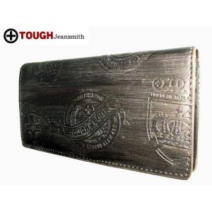 タフ 財布 TOUGH ブラッシュカラー 長財布 ゴールド 6841401 財布 さいふ サイフ 札入 折り財布