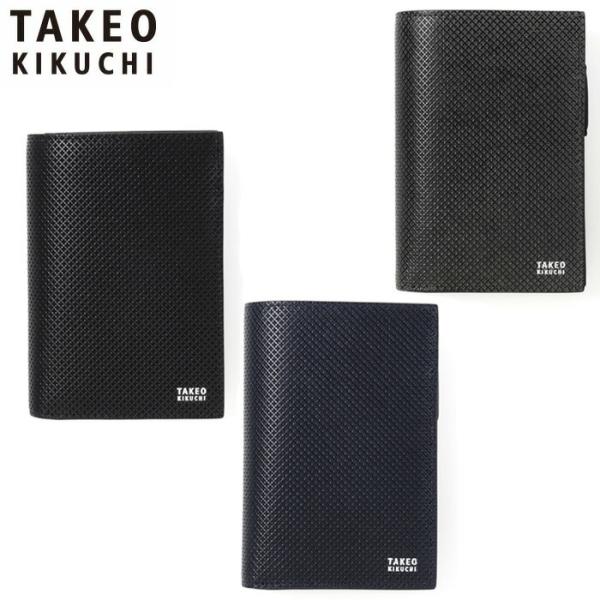 TAKEO KIKUCHI タケオキクチ バース 二つ折り財布 カード段10 706625 ikt0...