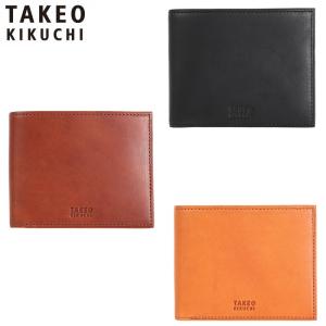 TAKEO KIKUCHI タケオキクチ マルゴ 二つ折り財布 カード段9 780614