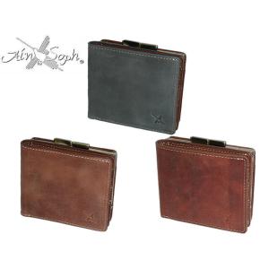 AinSoph アインソフ がまぐち 二つ折り財布 ボックスコインケース DA1465-HP