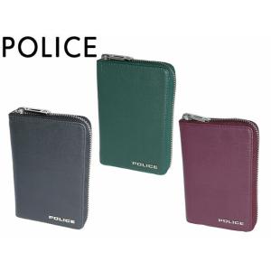POLICE ポリス トレント ラウンドファスナー折り財布 PA-70603 70603