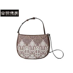印傳屋（INDEN-YA） 新品同様 甲州印伝 チェーンショルダーバッグ 鹿革
