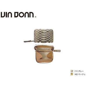 Viadoan ヴィアドアン Antique python アンティークパイソン ヘビ革 牛革 小銭...