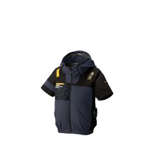 空調風神服 サイドファン フルハーネス 半袖 ...の詳細画像5
