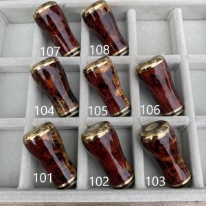 FHF ハンドルノブ 花梨 丸形 SSランク以上 上杢花梨紅白瘤 単色瘤混合