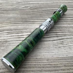 02 FHF ロッド グリップ NEW 黒柿 スピニング用 ハンドル ウッド