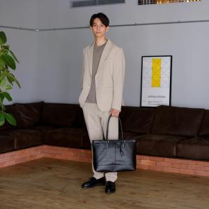 SONNE -ゾンネ- クラウディオ メンズ 本革 レザー 2wayバッグ トートバッグ ショルダー付 B4対応　6944551