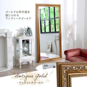 鏡 ミラー 全身 姿見 アンティーク調大型ミラ...の詳細画像3
