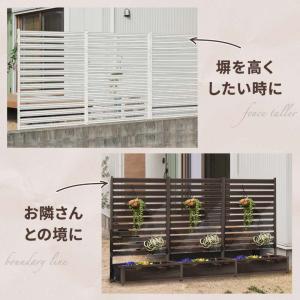 アルミフェンス プランターボックス付き 目隠し...の詳細画像4