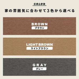 脚 木脚 人工木デッキ用 6本セット 高さ60...の詳細画像3