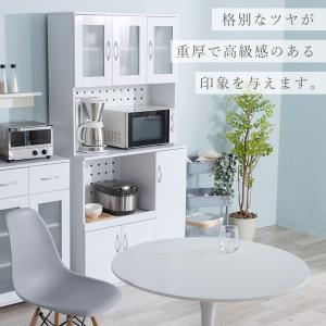 食器棚 電子レンジ台 キッチン収納 キッチンボ...の詳細画像5