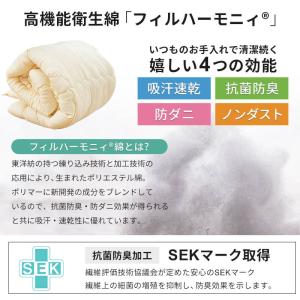 日本製 洗える 掛け布団 小さめ ジュニア ふ...の詳細画像3