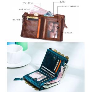 メンズ レディース 本革 財布 Contact...の詳細画像1