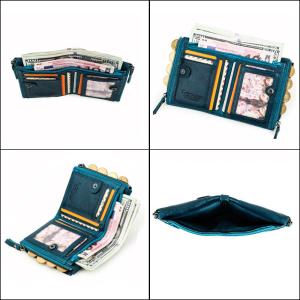 メンズ レディース 本革 財布 Contact...の詳細画像2