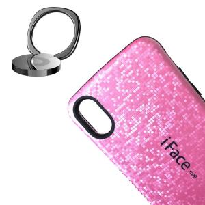 モザイク版 ホールドリング付き iFace m...の詳細画像2