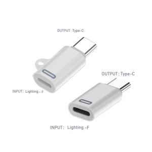 【Lightning to Type C 変換アダプター PD充電対応】 iPhone15シリーズ ...