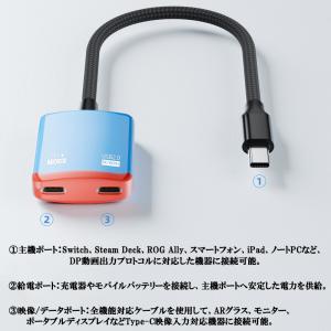 2in1 USB-C アダプター 100W P...の詳細画像5