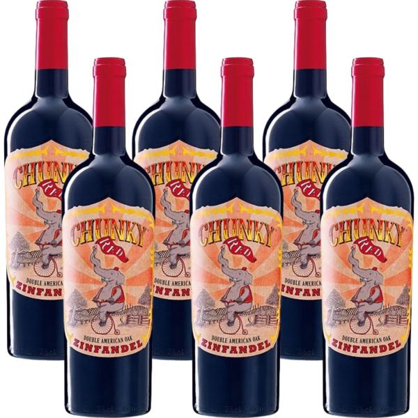 【6本セット】 マーレ・マンニュム&quot;チャンキー&quot; レッド・ジンファンデル [ 赤ワイン フルボディ ...